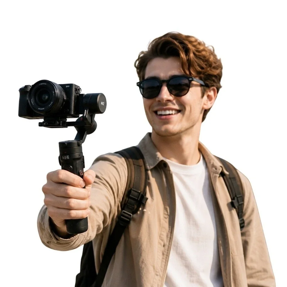 Zhiyun Crane-M2 3-Axis Handheld‎ Gimbal Stabilizer w/ Case & Accessories